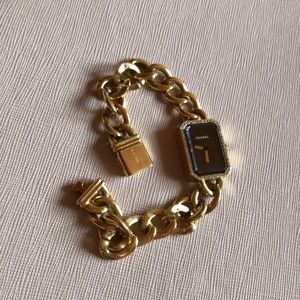 Chanel premiere 18k gold diamonds bezel NFS